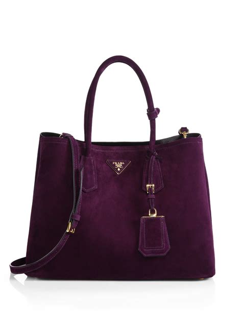 prada suede handbags|prada suede purse.